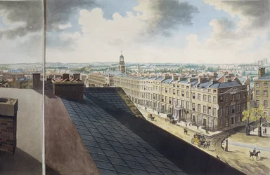Panoramablick auf London, 1792-93